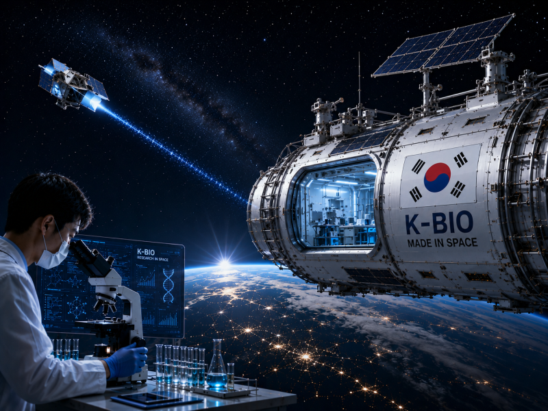  빅파마 쫓는 K바이오…우주 신약 주권 노린다