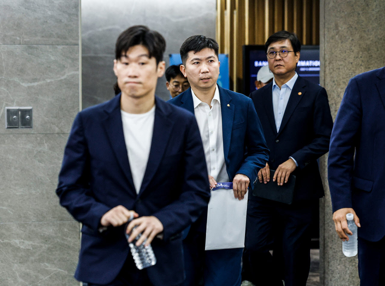[포토]'K-축구혁신위원회' 출범식 참석하는 내빈들