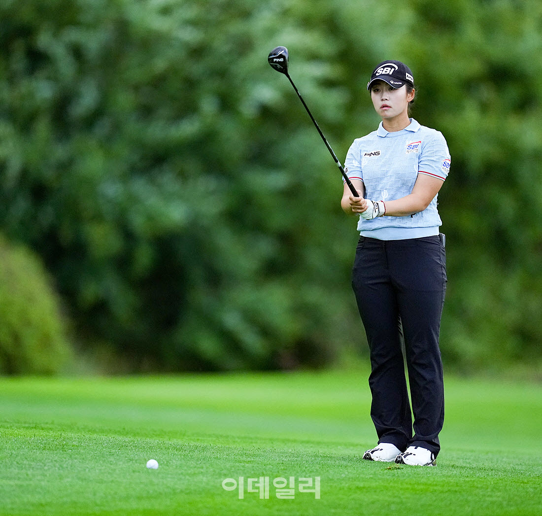 [포토]김지윤,투온 이글 정조준