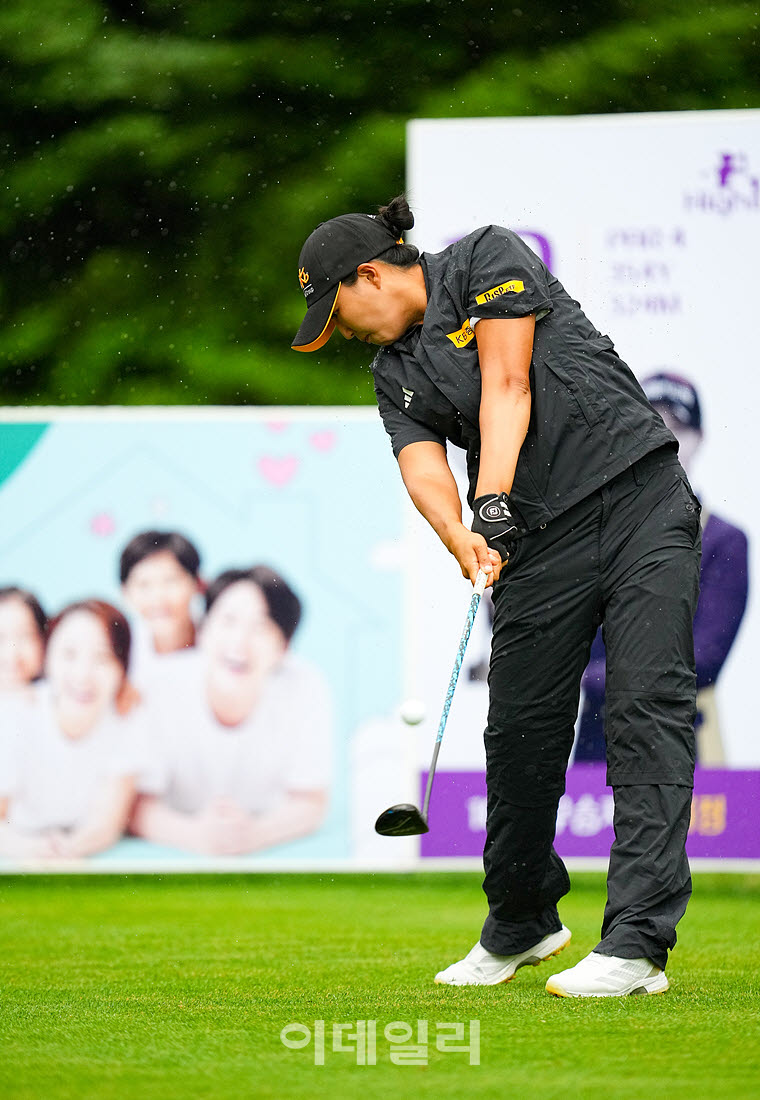 [포토]박예지,선두 향한 임팩트