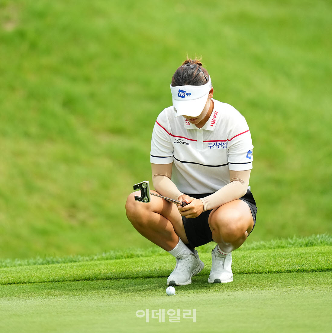 [포토]김민솔,신중하게 라인을 조준한다