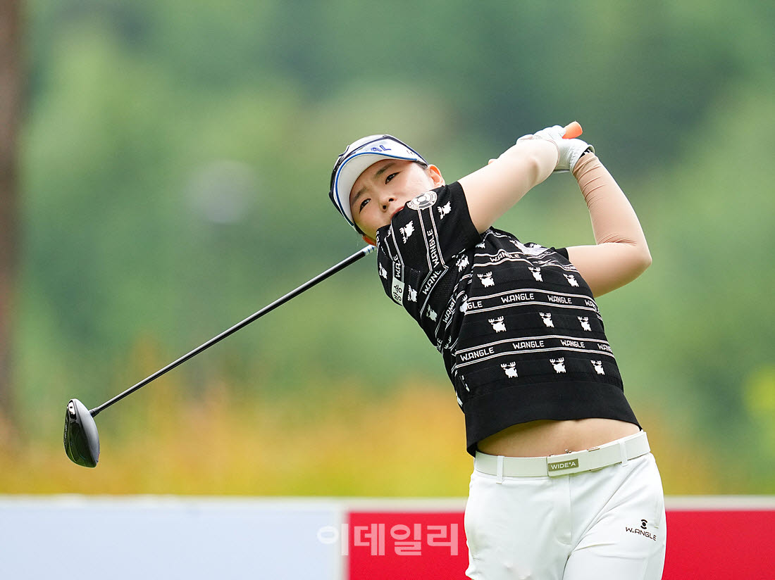 [포토]이다연,노련하게 타수를 줄인다