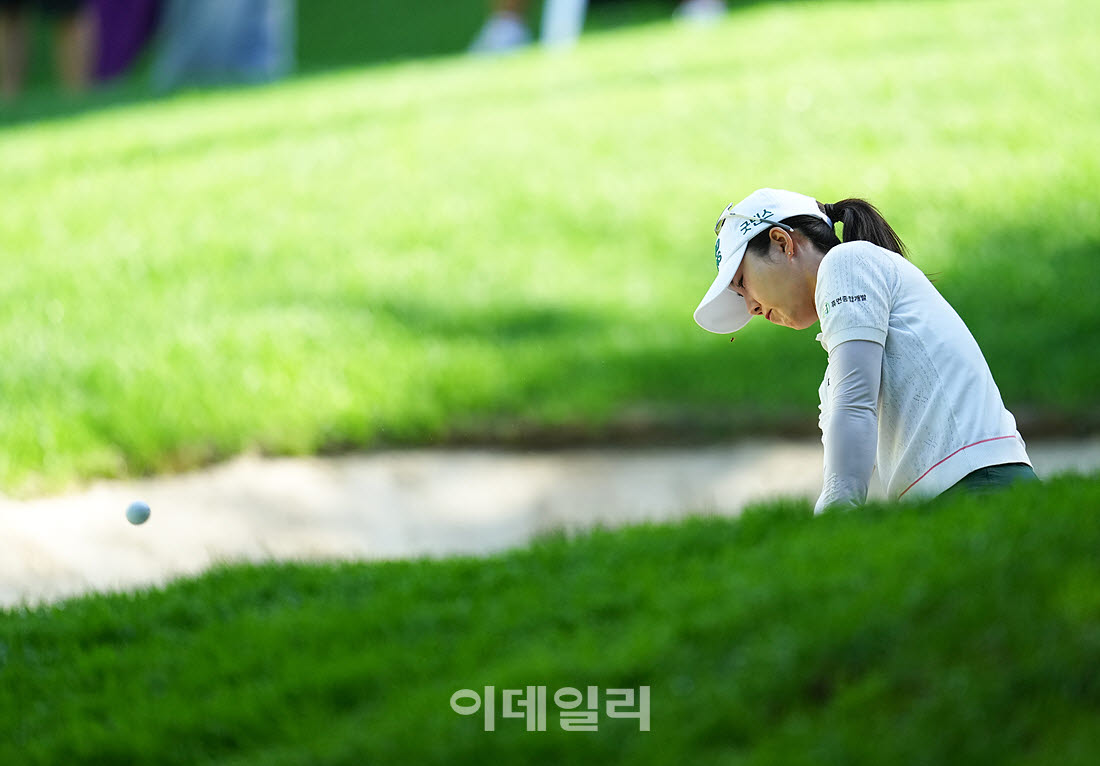 [포토]장은수,노련한 벙커샷