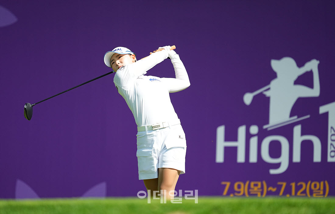 [포토]이다연,노련한 첫 티샷
