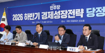 與 "미래대응기금 정부입법으로 추진…빨리 진행될 것 같진 않아"