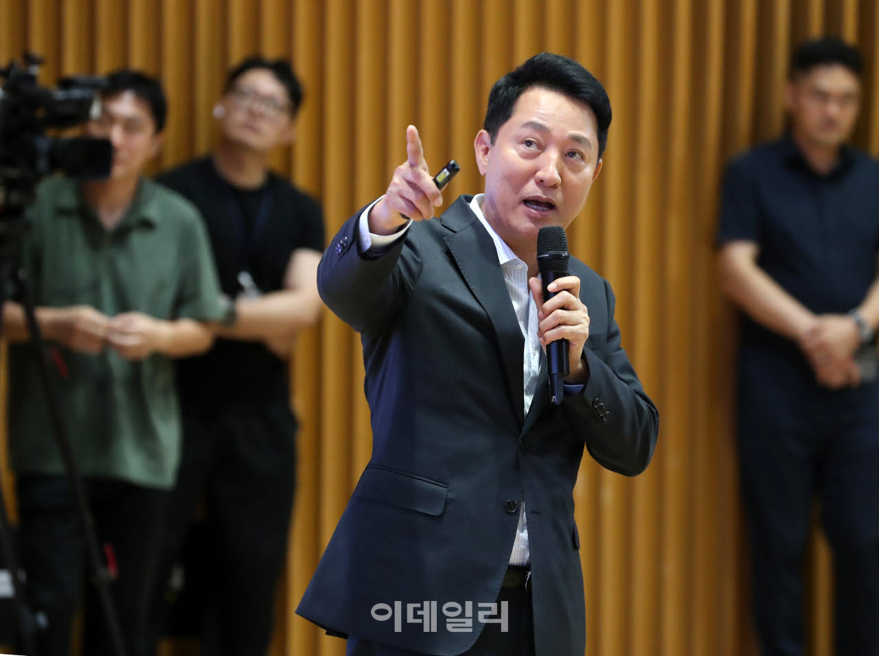 [포토] 소상공인 특강하는 오세훈 서울시장