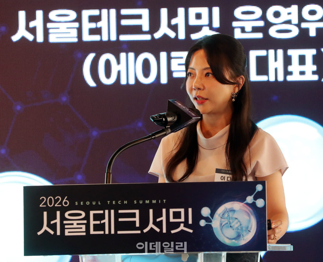 [포토] '서울테크서밋 지원체계' 소개