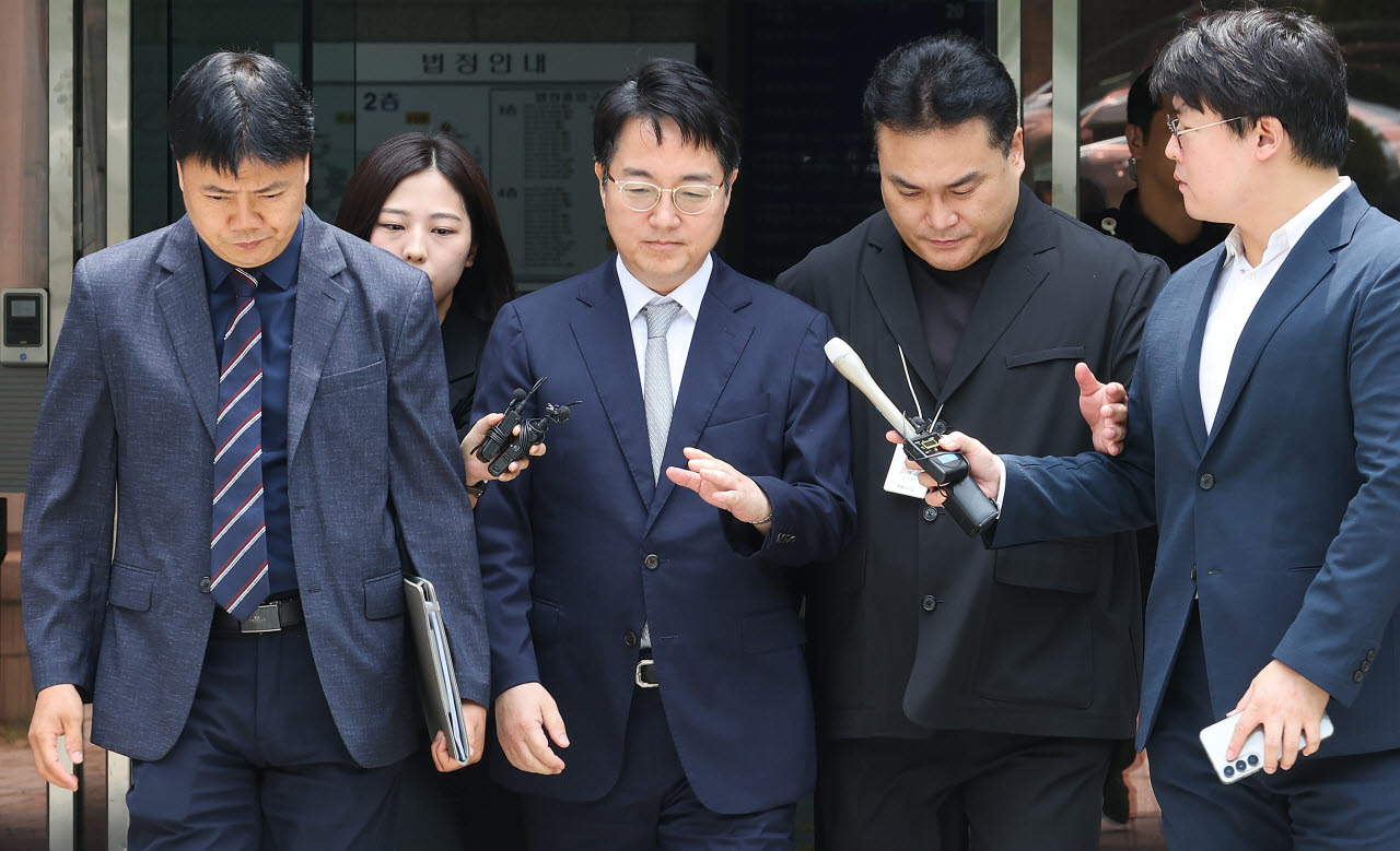 [포토]취재진 질의받는 심우정 전 검찰총장