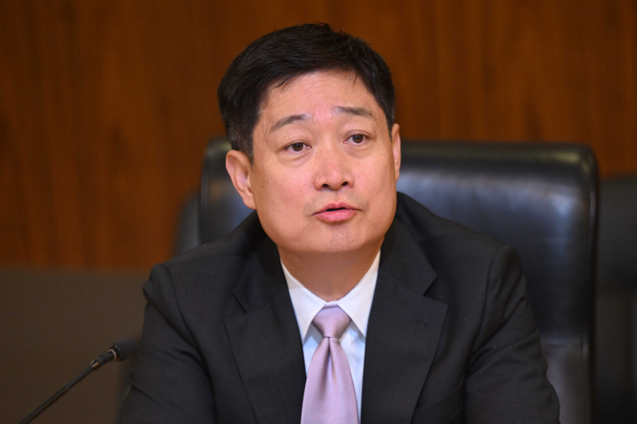 [포토]발언하는  홍범식 LG유플러스 대표이사