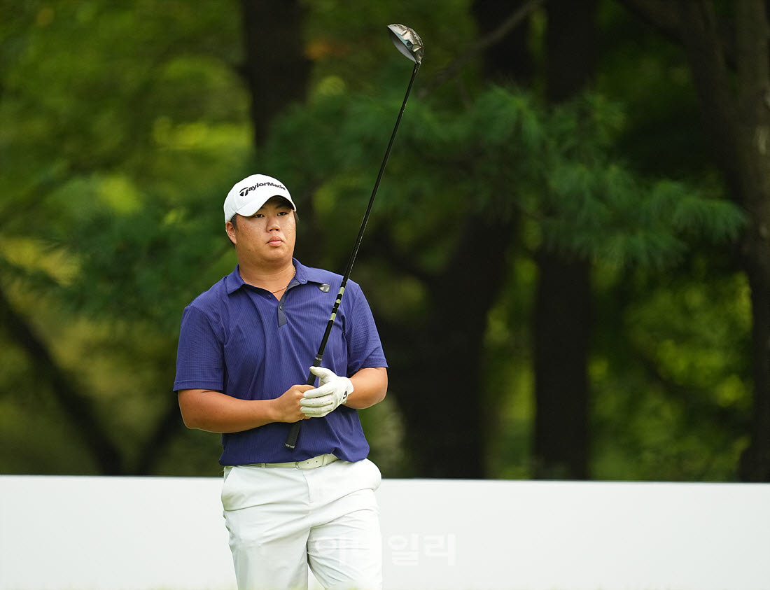 [포토]이승민,역전 우승 정조준
