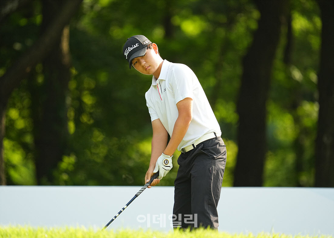 [포토]김로건,타깃 방향을 본다