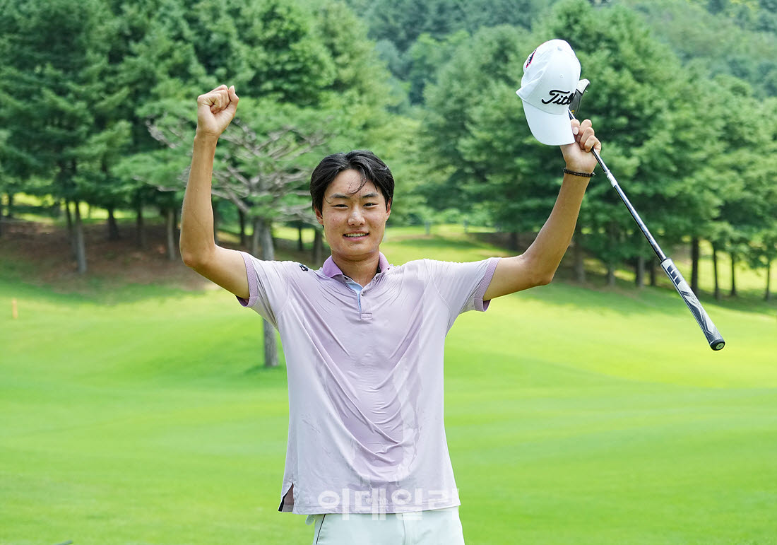 [포토]김혁준,우승 내가 해냈다