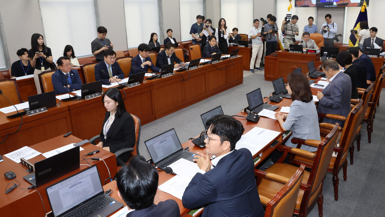 [포토]국회 운영위원회 전체회의