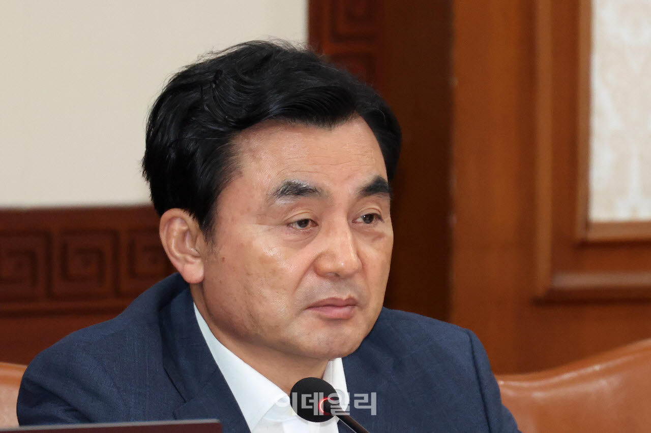 [포토] 국무회의 발언하는 안규백 국방부장관