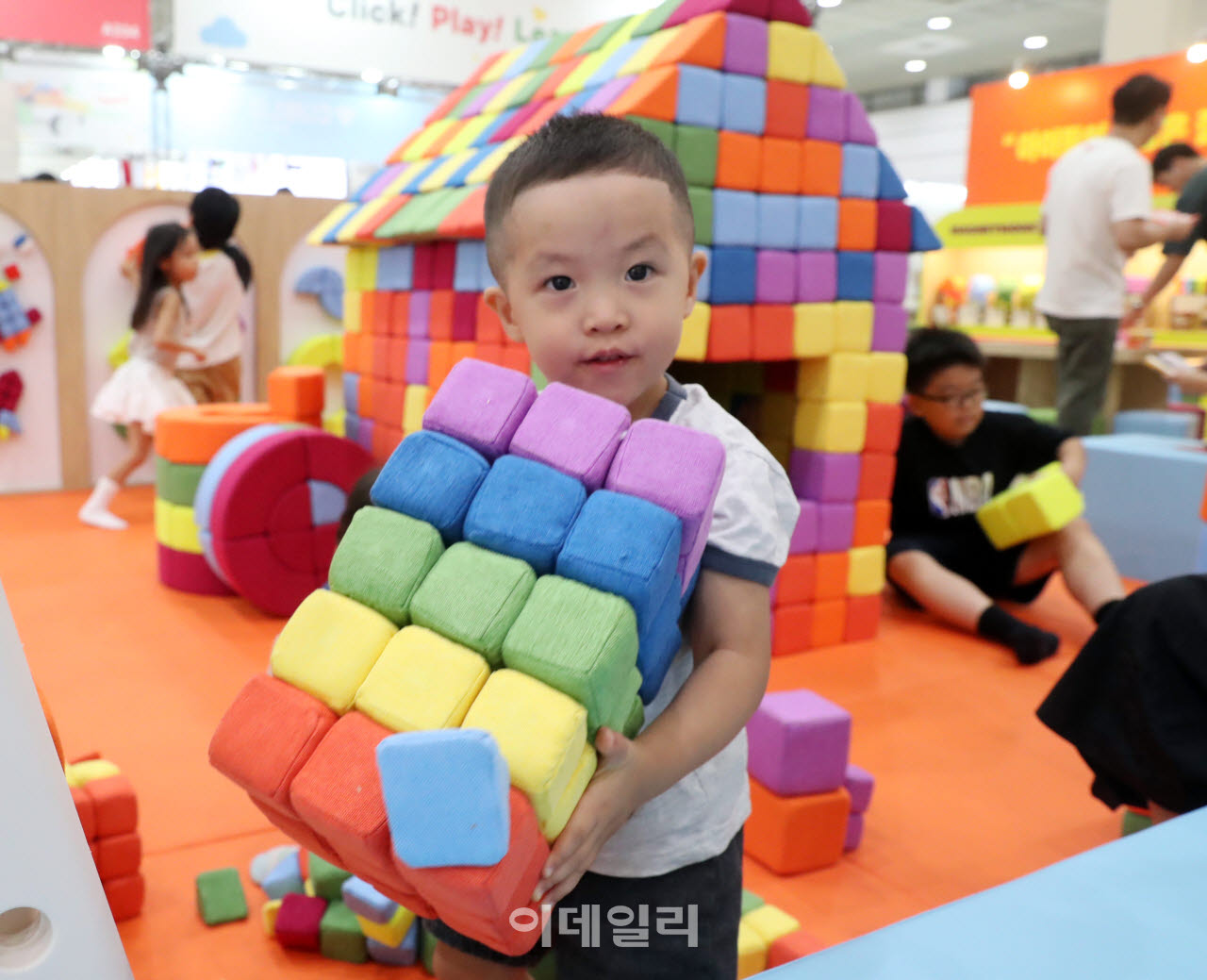 [포토] 서울국제유아교육전 놀이 체험