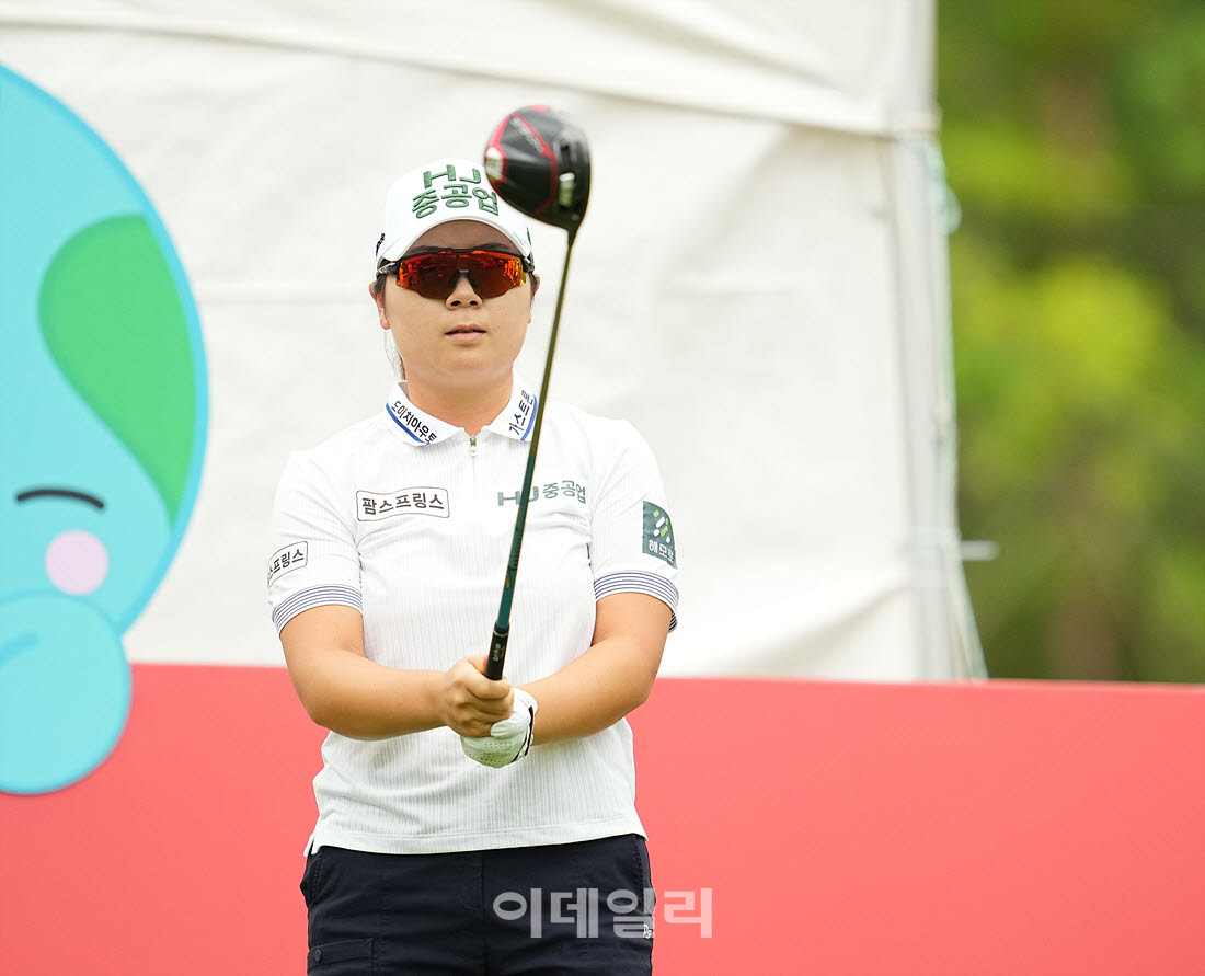 [포토]홍정민,첫 조준 차분하게