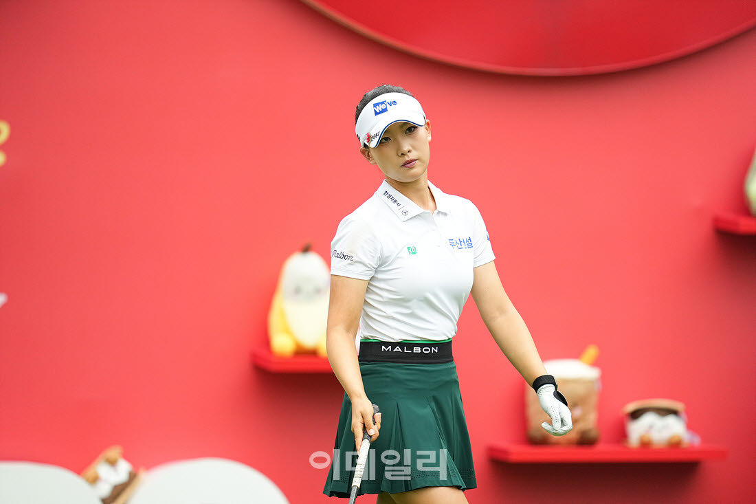 [포토]이율린,타깃 라인 보며 준비