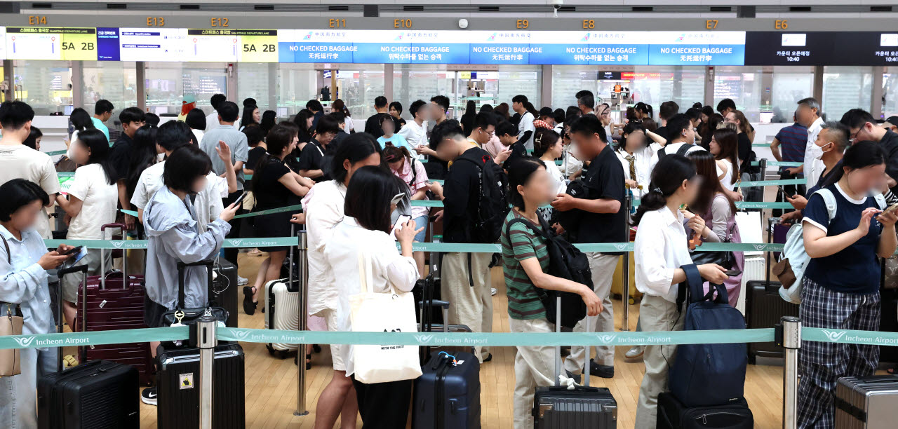 [포토]북적이는 인천공항