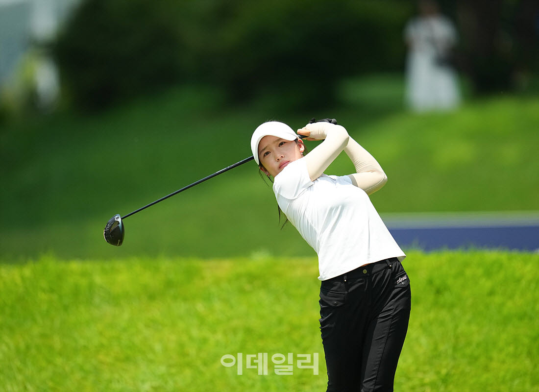 [포토]김세연,승리의 첫 티샷