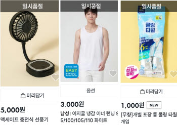 덥고 쪼들리는데...1000원에 또 대박 친 다이소 폭염템 '이것'
