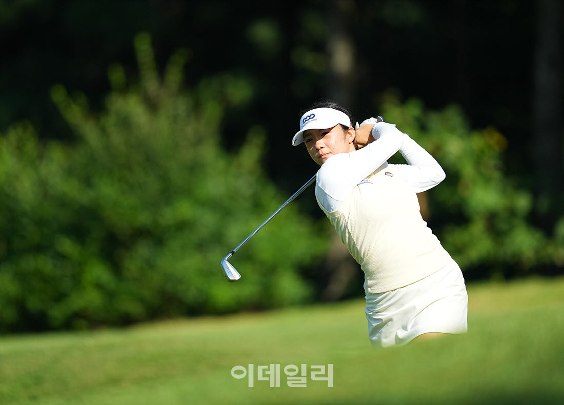 [포토]박하은,그린에 올라가라