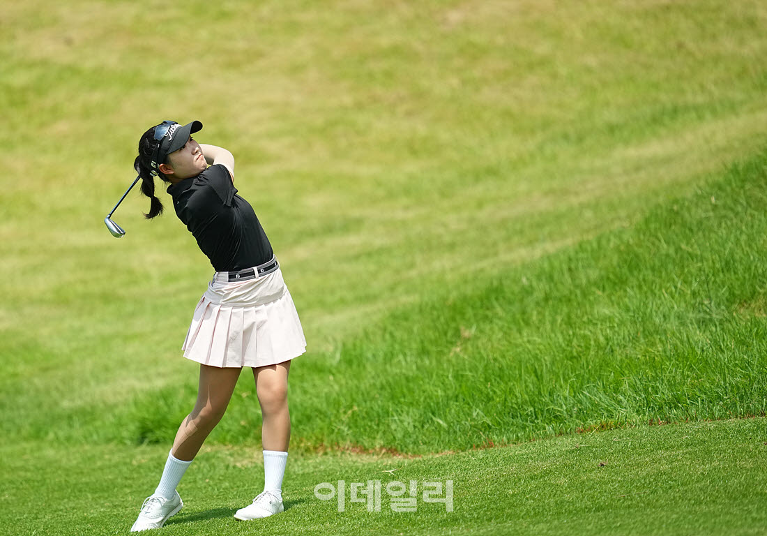 [포토]변혜성,핀으로 가라