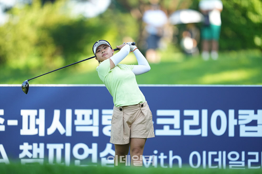 [포토]심소희,최대한 타수를 줄여보자