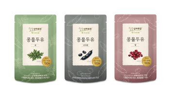 매일유업 상하목장, 두유 시장 출사표…햇 서리태 '콩물두유' 3종