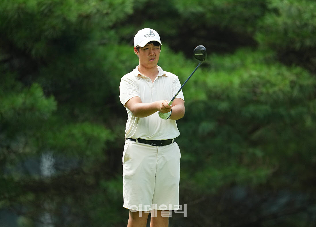 [포토]김건휘,신중하게 조준한다