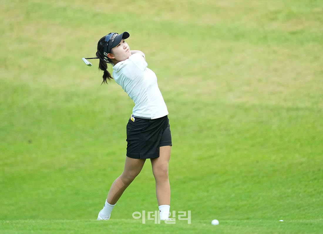 [포토]변혜성,노련한 아이언샷