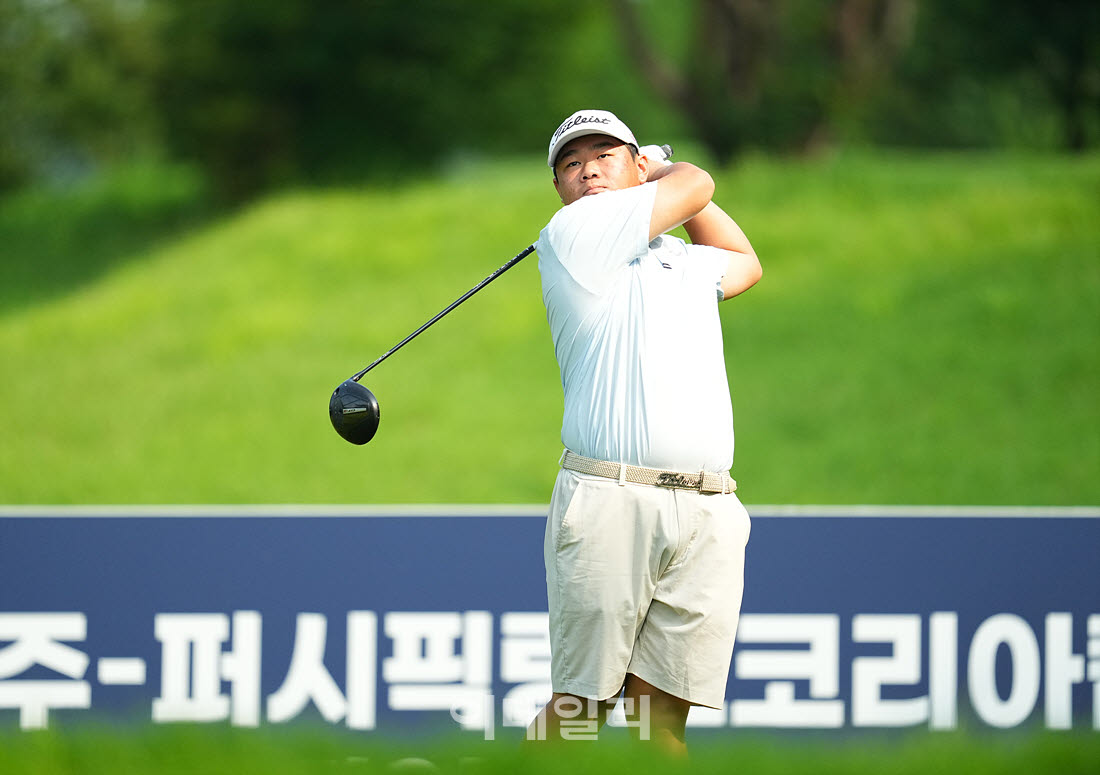 [포토]박태후,첫 날 실력을 보여준다