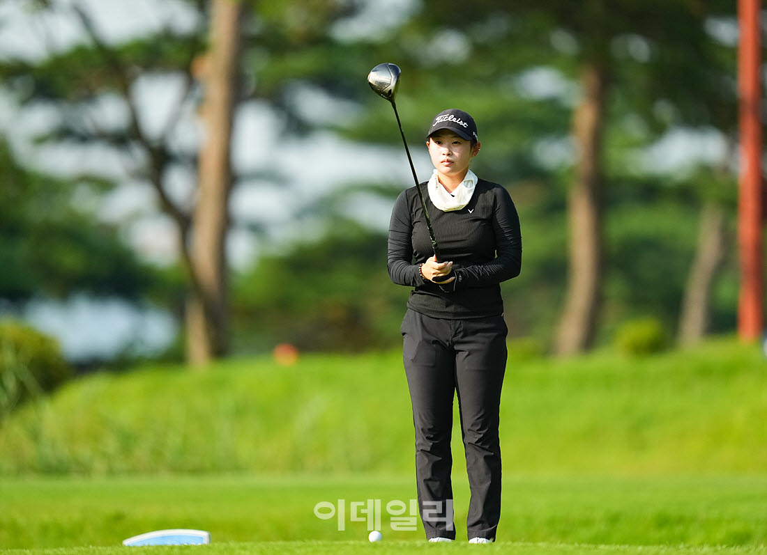 [포토]박안나,첫 홀 집중한다
