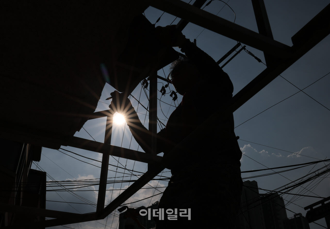[포토]'뜨거운 태양 아래'