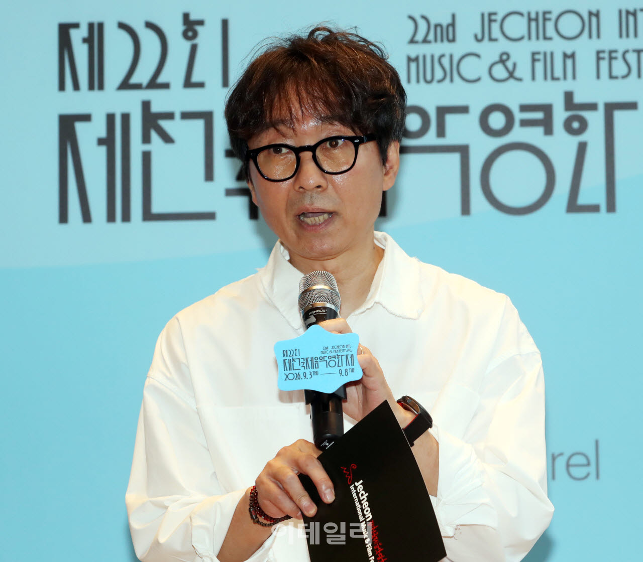 [포토] 기자회견하는 장항준 감독