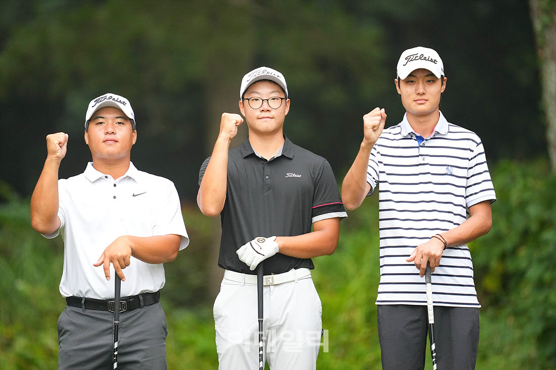 [포토]오현수-신재욱-김혁준,우승 향한 파이팅
