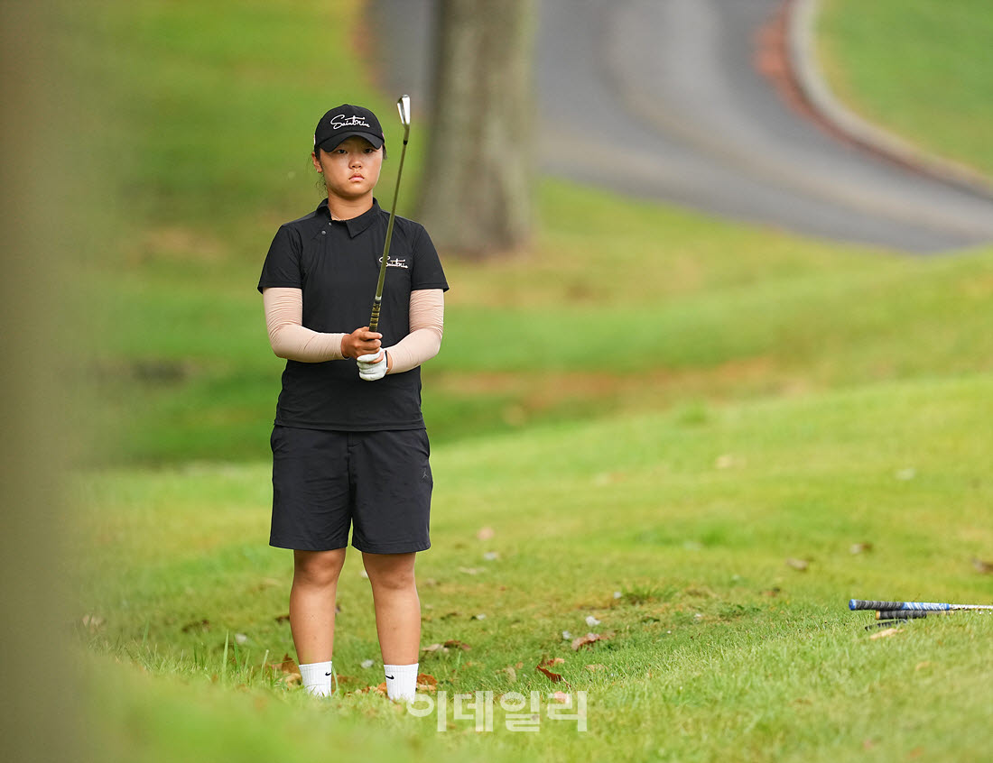 [포토]송가은,트러블 샷을 준비한다