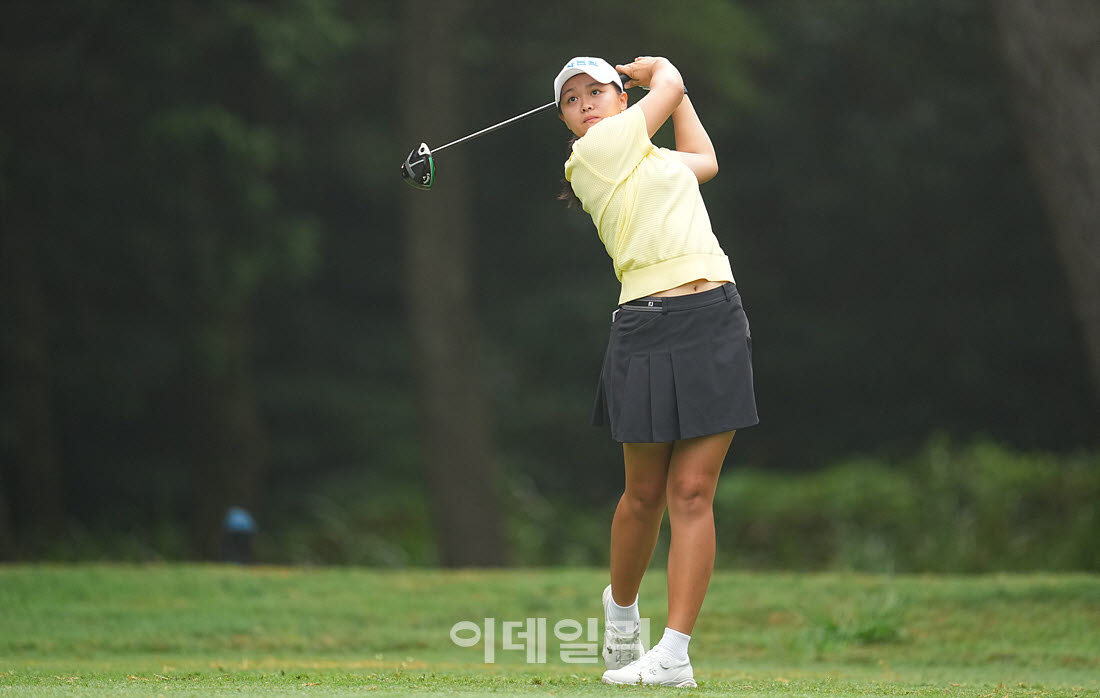 [포토]정지우,최종일 우승을 위하여