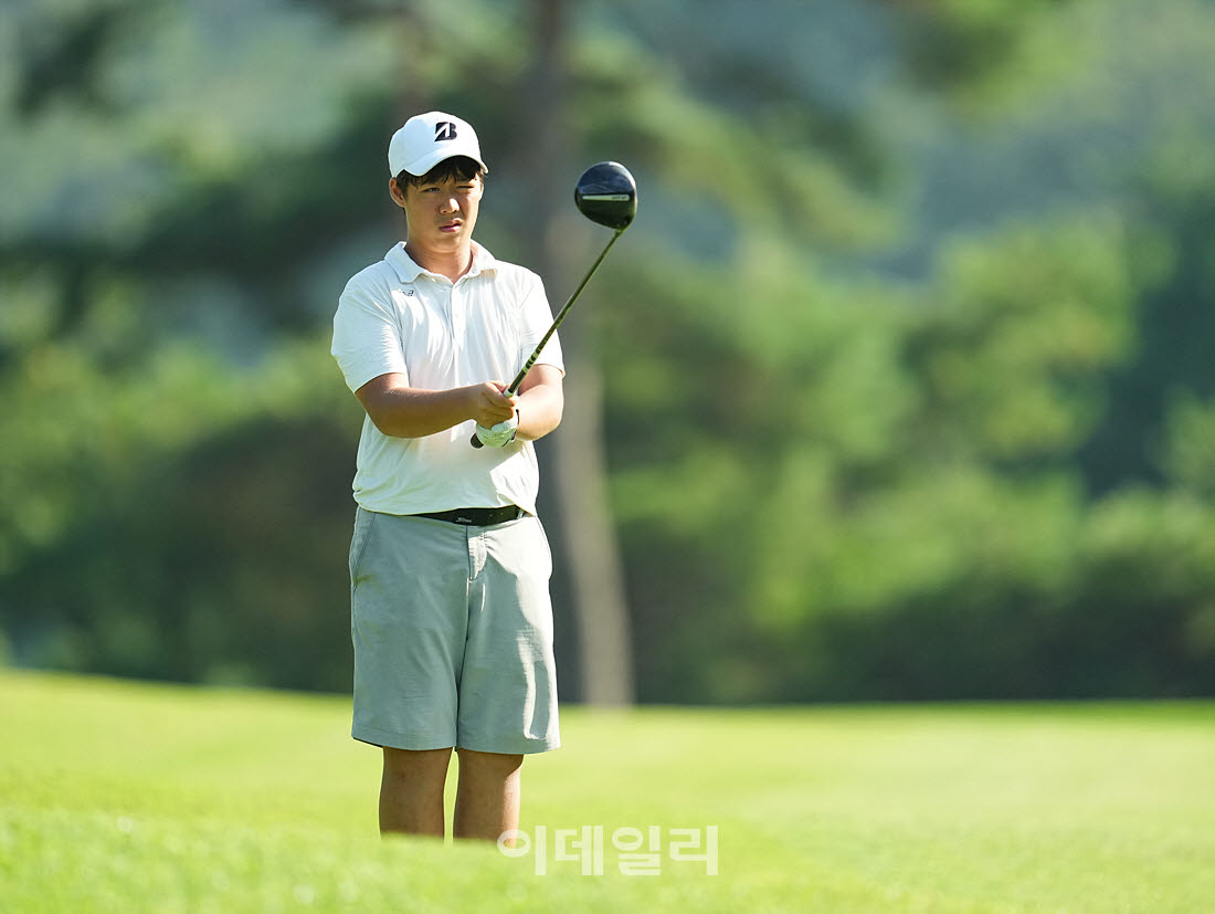 [포토]김건휘,차분히 조준한다