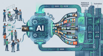 "AI 영상 제작비 절감 '착시'…주도권, '유통·데이터' 플랫폼 쏠려"