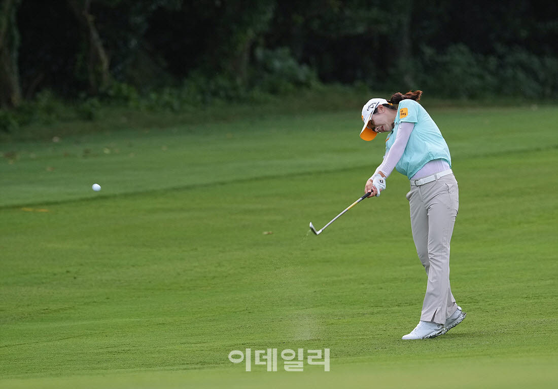 [포토]안송이,노련한 임팩트