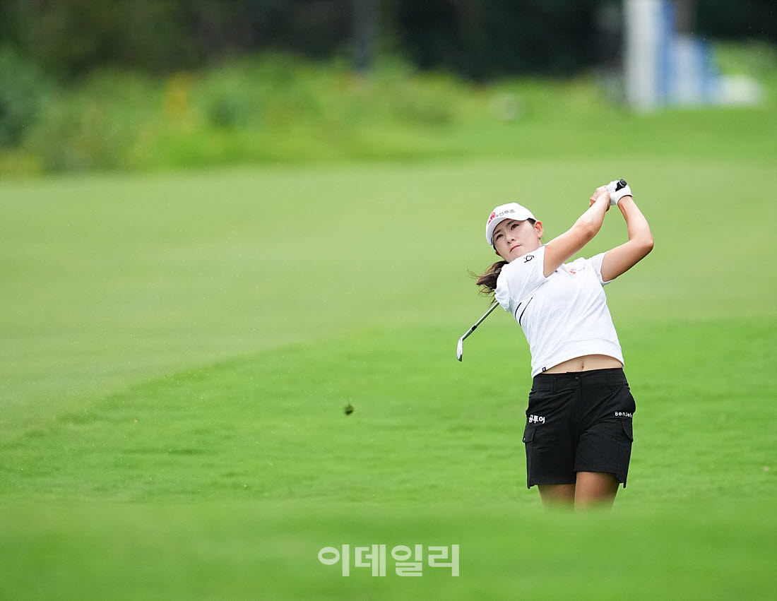 [포토]이지현,핀을 향하여