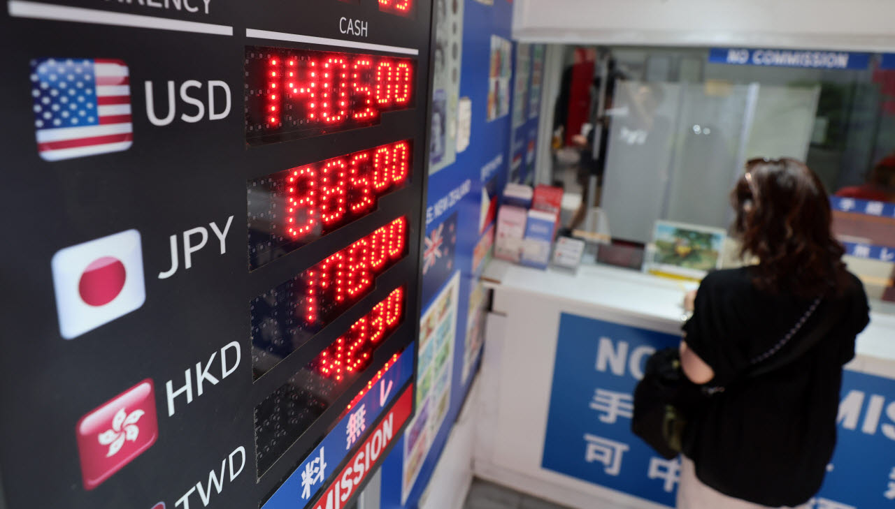 [포토]‘롤러코스터 환율’, 1600원 위협하다 어느새 1300원대 눈앞