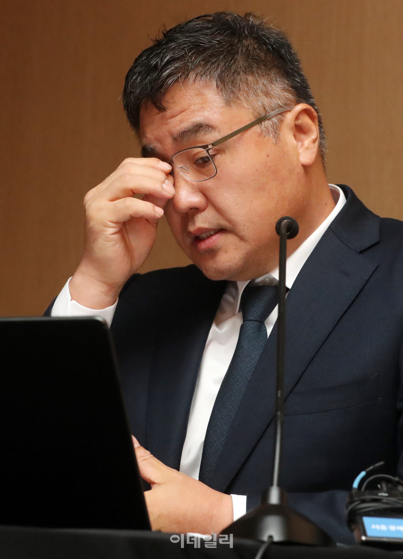 [포토] 호카 갑질폭행 조성환 전 대표 기자회견