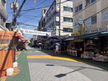 “너무 더워서 파리도 없어요” 전통시장 폭염, 점검 나선 정부