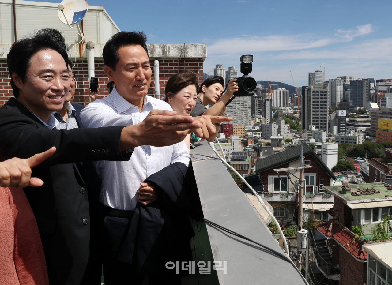 [포토] 서계 청파동 정비사업 현장