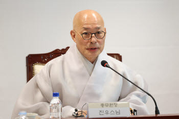 진우스님, 조계종 총무원장 연임 도전 “한국 불교의 새로운 백년”
