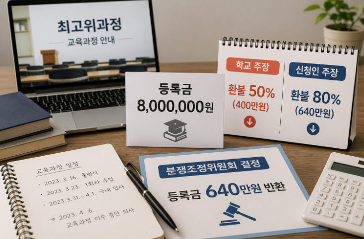 “800만원짜리 대학 최고위과정 중도포기...환불 되나요”[호갱NO]