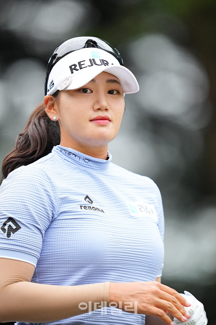 [골프IN화보]노승희, 메디힐 한국일보 챔피언십 3라운드 이븐파 기록하며 공동 7위