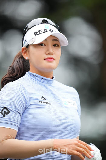 [골프IN화보]노승희, 메디힐 한국일보 챔피언십 3라운드 이븐파 기록하며 공동 7위