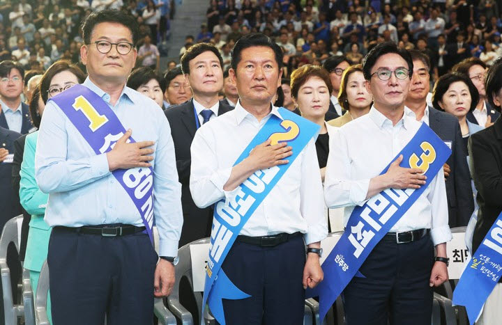 金 “李 나온 터 무시 못 해”... 鄭 “호남 대패, 받아들인다”